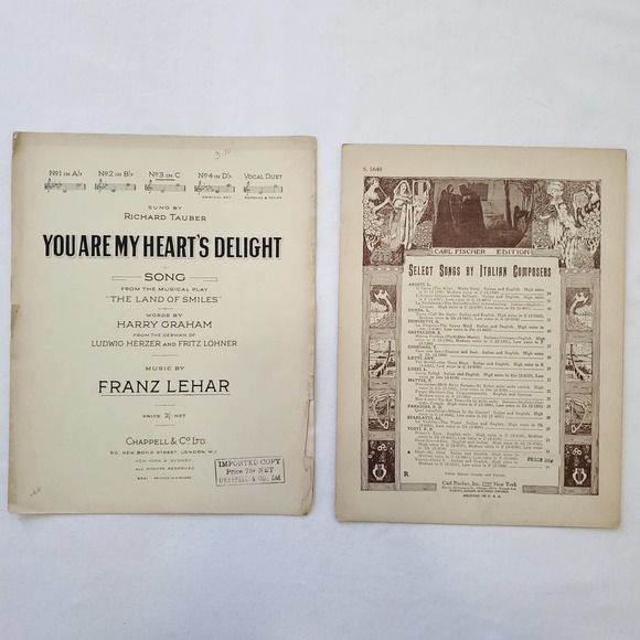 Vintage | Sheet Music from the 1920's - Picture 7 of 9